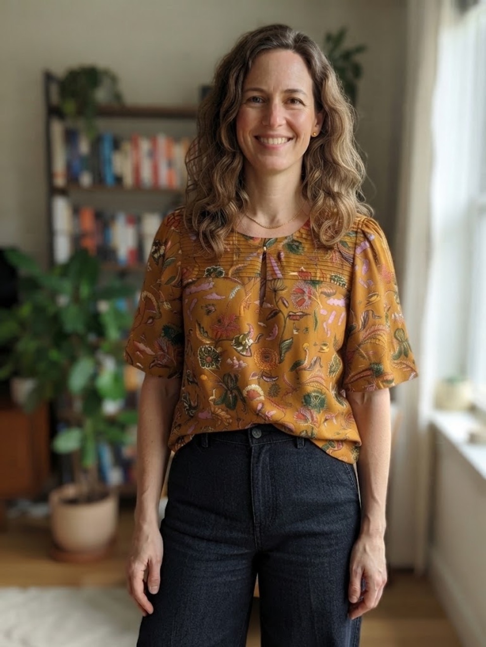 Scotch & Soda Short-Sleeve Blouse - #